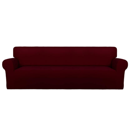 PureFit Stretch Couch Covers for Sofa Large Sofa Slipcovers Dark Gray