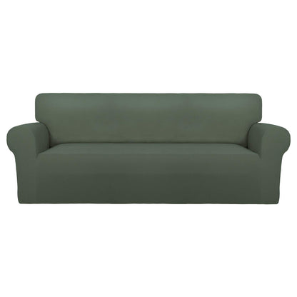 PureFit Stretch Couch Covers for Sofa Large Sofa Slipcovers Dark Gray
