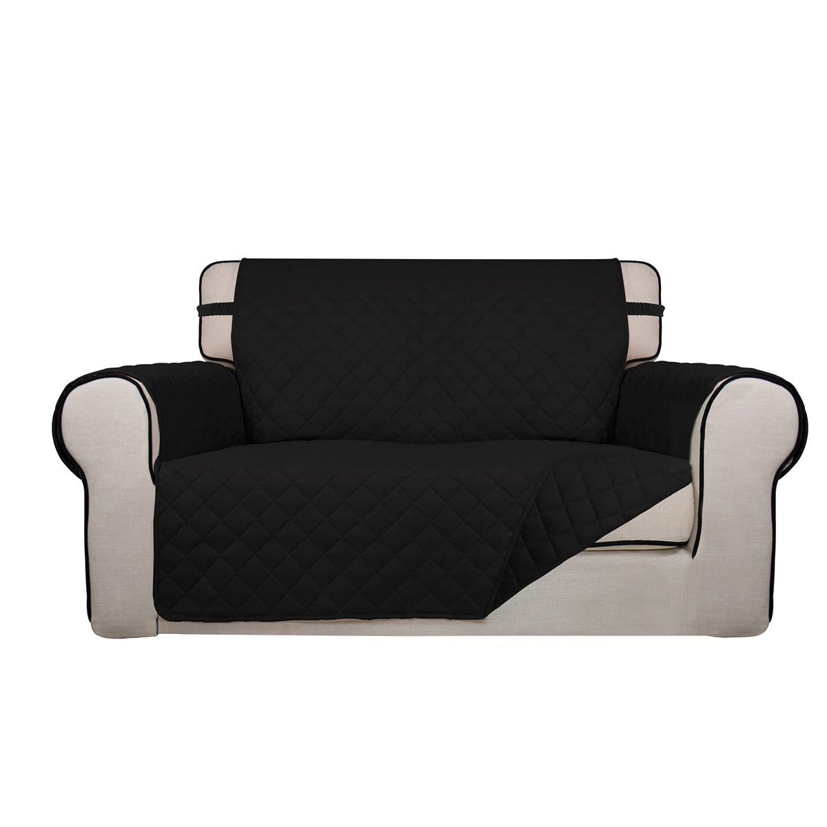 PureFit Reversible Quilted Sofa Cover Dog Couch Covers for Sofa, 66 in