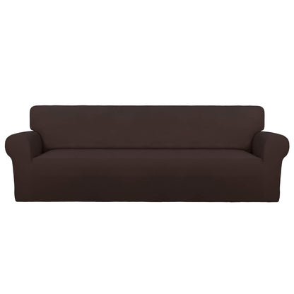PureFit Stretch Couch Covers for Sofa Large Sofa Slipcovers Dark Gray