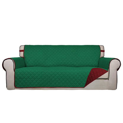 PureFit Reversible Quilted Sofa Cover Dog Couch Covers for Sofa, 66 in