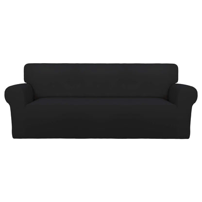 PureFit Stretch Couch Covers for Sofa Large Sofa Slipcovers Dark Gray