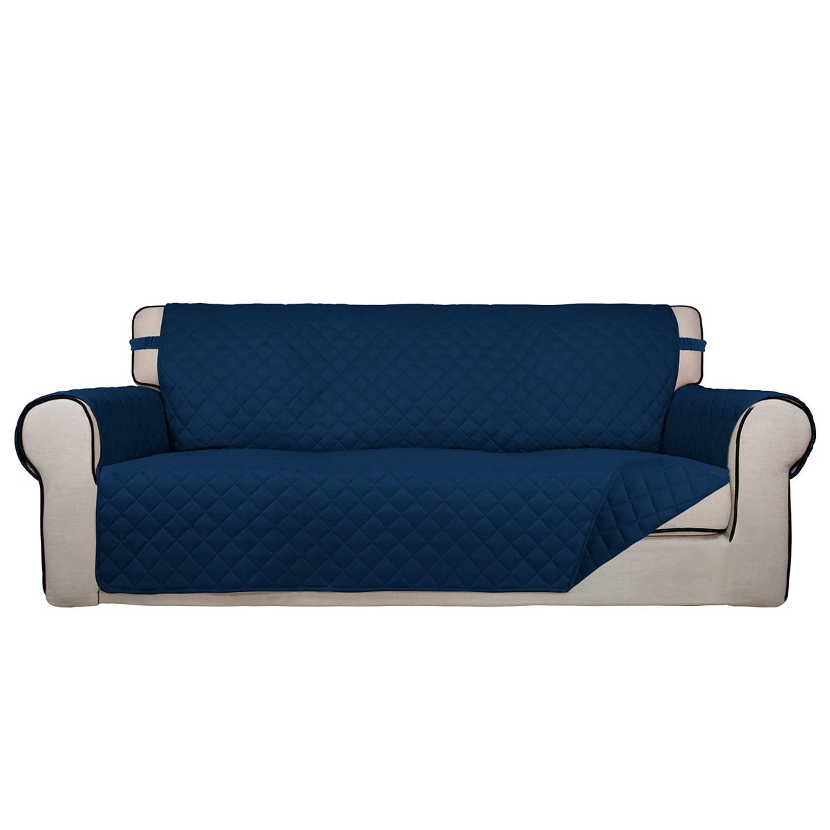 PureFit Reversible Quilted Sofa Cover Dog Couch Covers for Sofa, 66 in