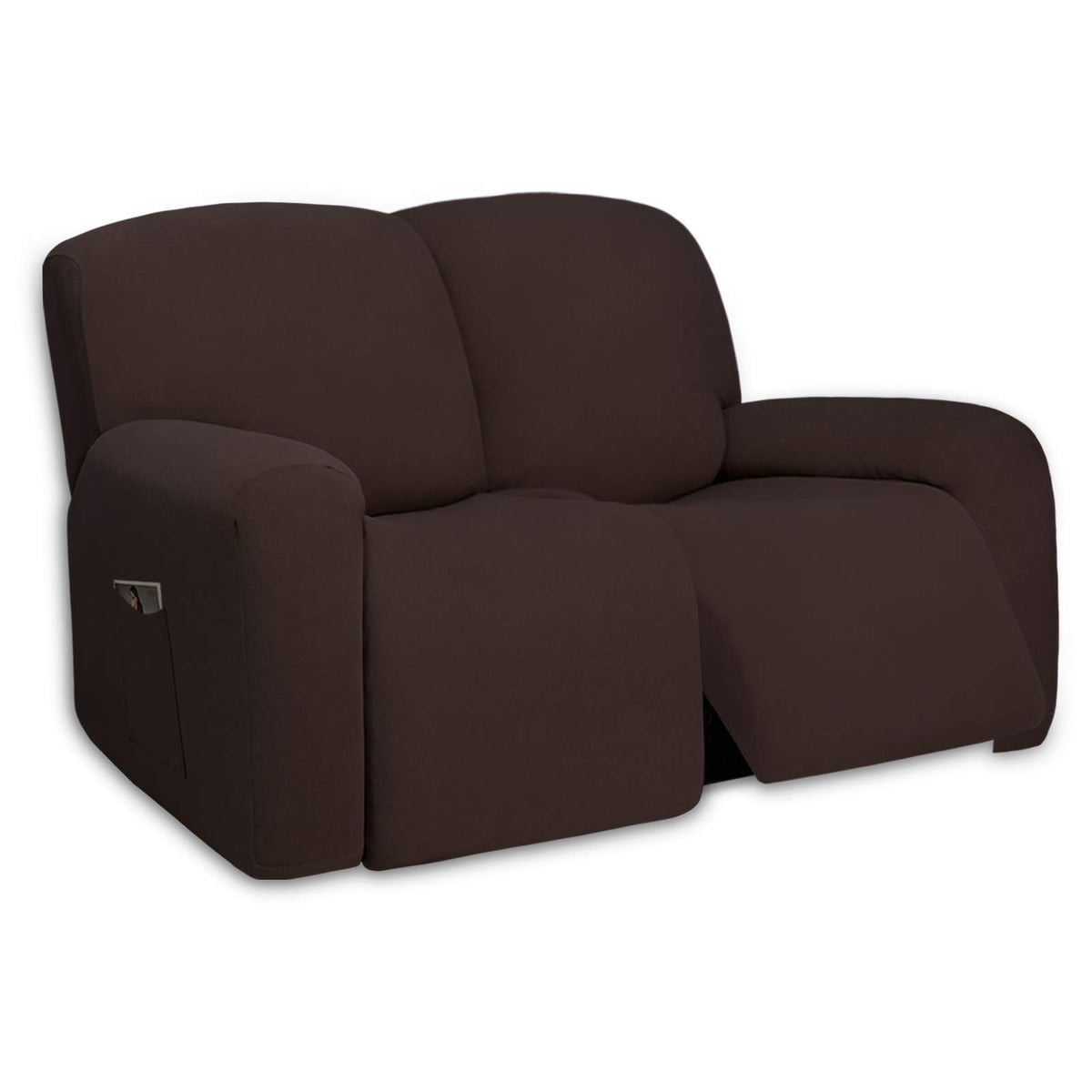 PureFit Stretch Couch Covers for Sofa Large Sofa Slipcovers Dark Gray