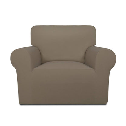 PureFit Stretch Couch Covers for Sofa Large Sofa Slipcovers Dark Gray
