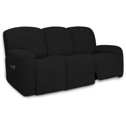 PureFit Stretch Couch Covers for Sofa Large Sofa Slipcovers Dark Gray