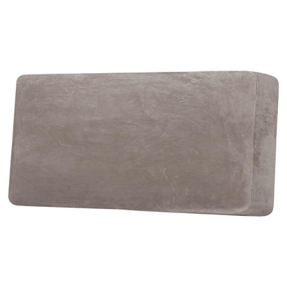 H.VERSAILTEX Velvet Stretch Couch Cushion Cover Plush Cushion Slipcover for Chair Loveseat Sofa Cushion Furniture Protector Seat Cushion Sofa Cover (3 Piece Sofa Cushion Covers, Ivory)