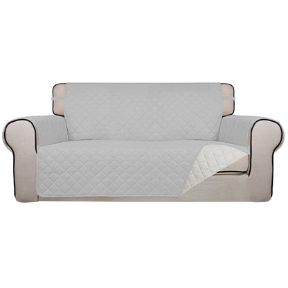 PureFit Reversible Quilted Sofa Cover Dog Couch Covers for Sofa, 66 in