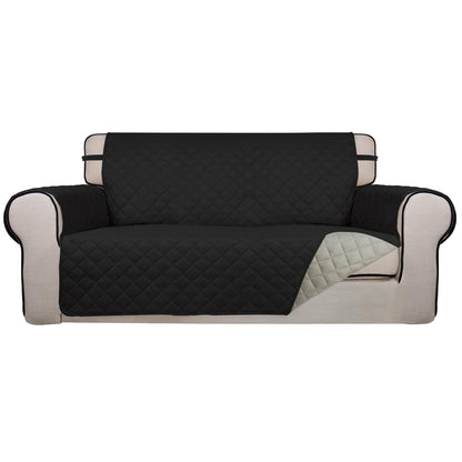 PureFit Reversible Quilted Sofa Cover Dog Couch Covers for Sofa, 66 in