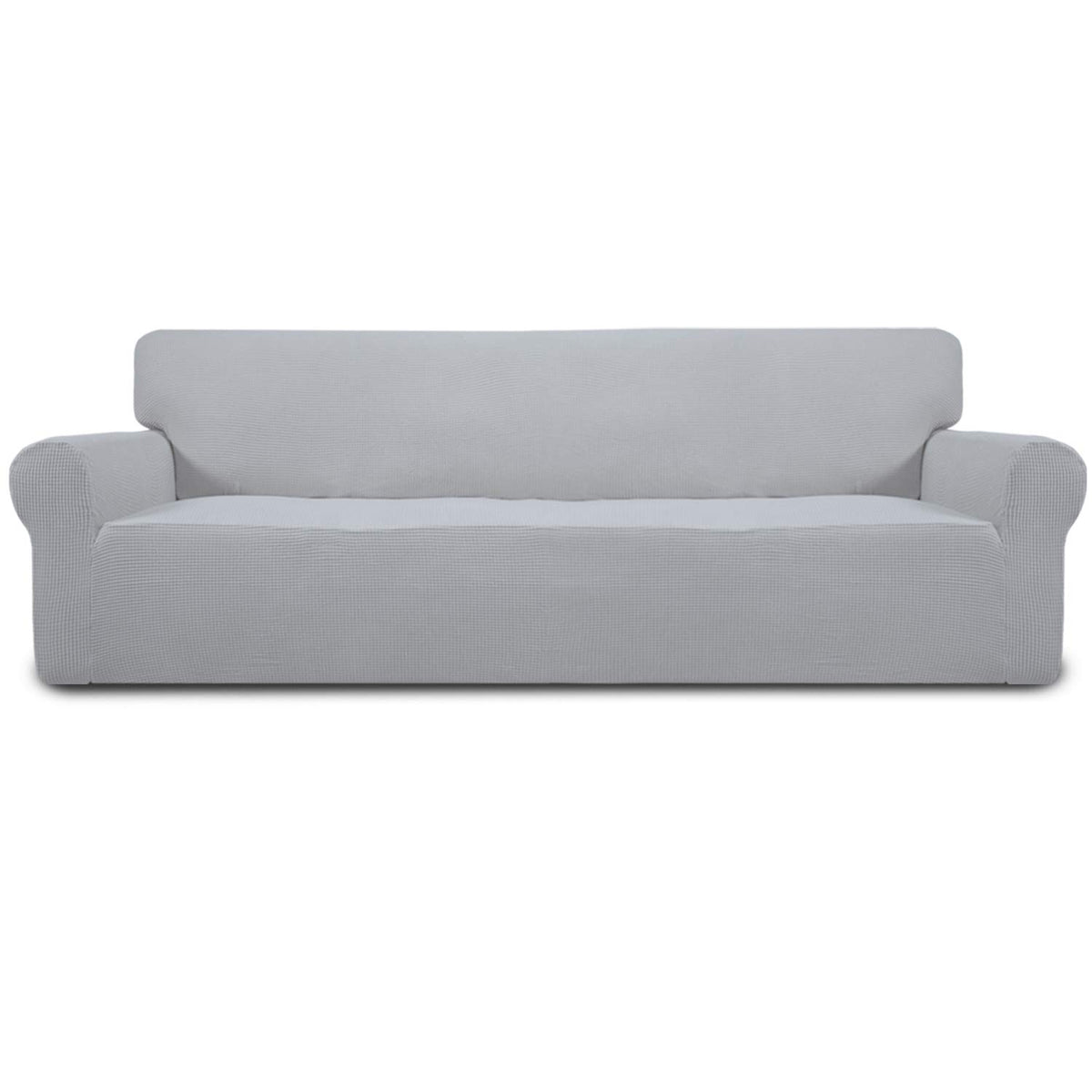 Easy-Going Stretch Couch Covers for Sofa Washable Large Dark Gray