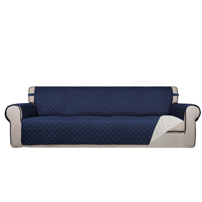 PureFit Reversible Quilted Sofa Cover Dog Couch Covers for Sofa, 66 in