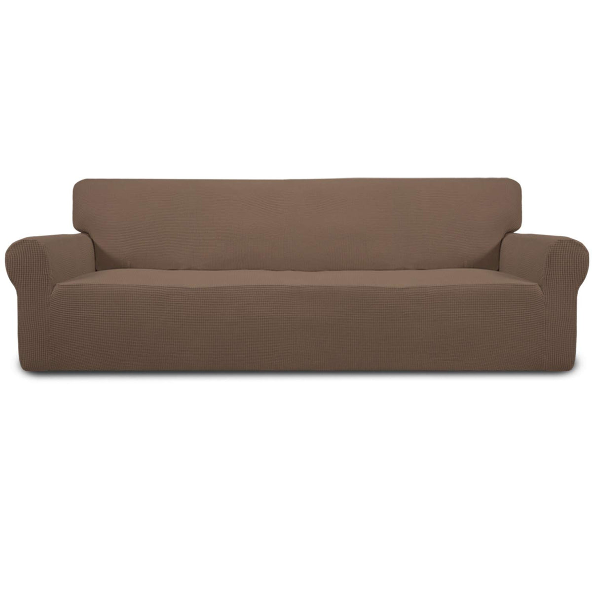 Easy-Going Stretch Couch Covers for Sofa Washable Large Black