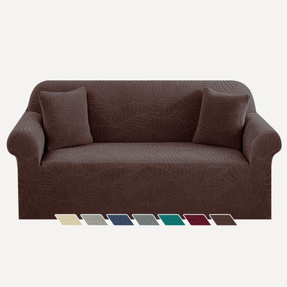 YEMYHOM Couch Cover Latest Jacquard Design High Stretch Sofa Covers for 3 Cushion Couch, Pet Dog Cat Proof Slipcover Non Slip Magic Elastic Furniture Protector (Sofa, Light Gray)
