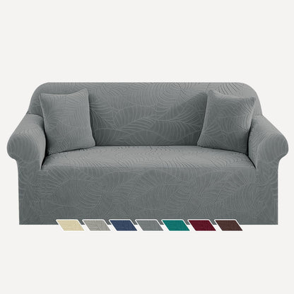 YEMYHOM Couch Cover Latest Jacquard Design High Stretch Sofa Covers for 3 Cushion Couch, Pet Dog Cat Proof Slipcover Non Slip Magic Elastic Furniture Protector (Sofa, Light Gray)
