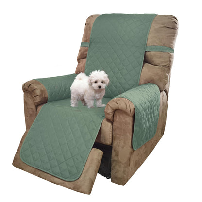 U-NICE HOME Reversible Sofa Cover Couch Cover for Dogs, Coffee/Beige