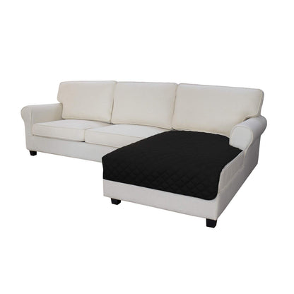Easy-Going Sectional Couch Covers for Dogs L Shape Sofa Cover Reversible Sofa Slipcover Chaise Lounge Cover Furniture Protector Cover for Pets Dog Cat (Large, Dark Gray/Dark Gray)