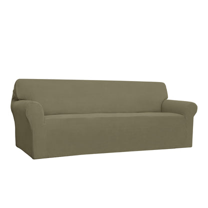 Easy-Going Stretch Couch Covers for Sofa Washable Large Dark Gray