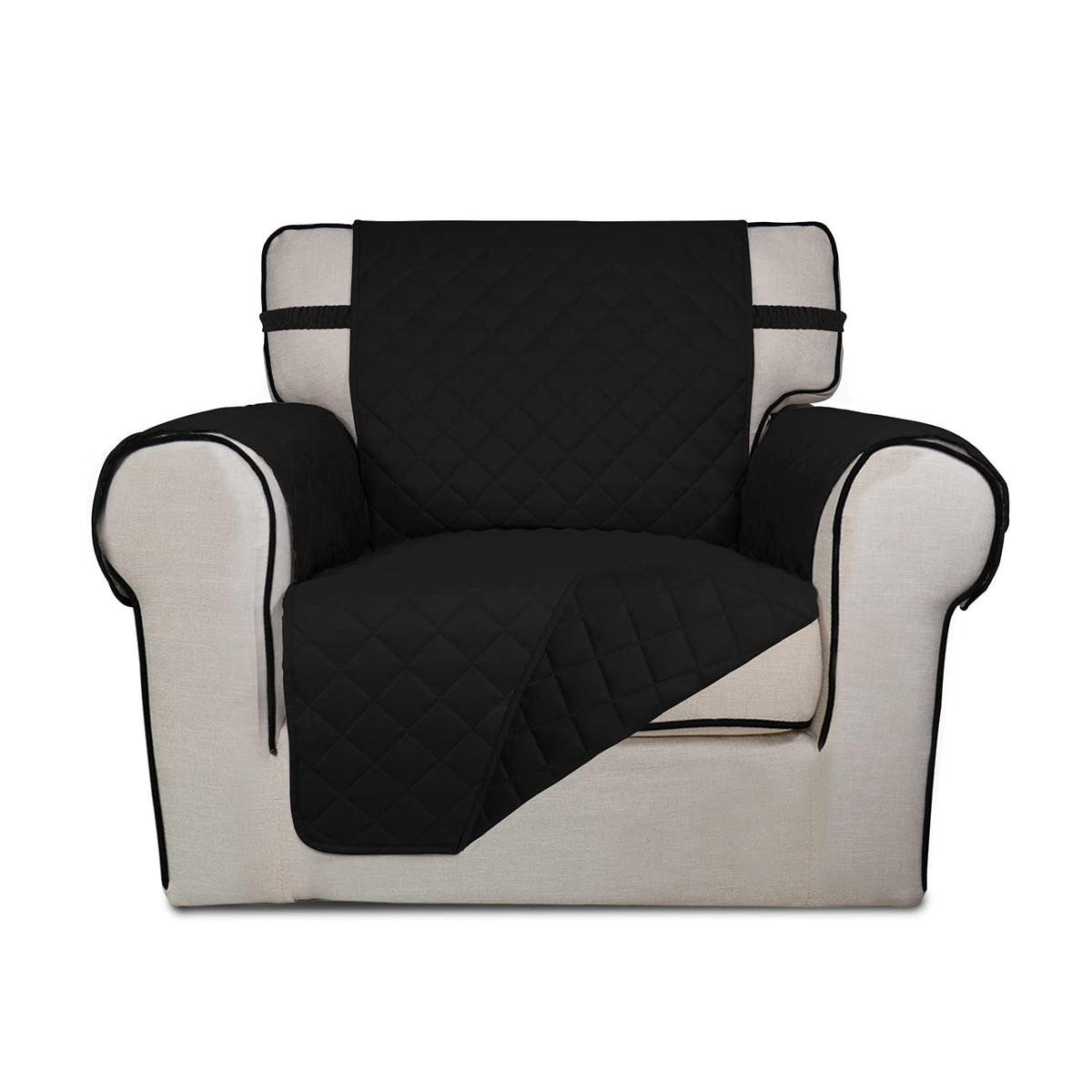 PureFit Reversible Quilted Sofa Cover Dog Couch Covers for Sofa, 66 in