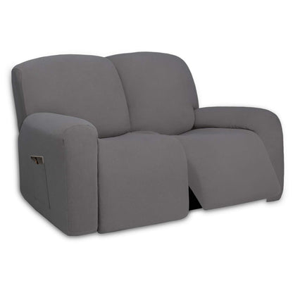 PureFit Stretch Couch Covers for Sofa Large Sofa Slipcovers Dark Gray
