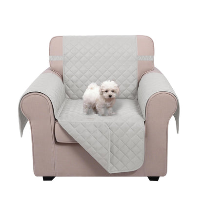 U-NICE HOME Reversible Sofa Cover Couch Cover for Dogs, Coffee/Beige
