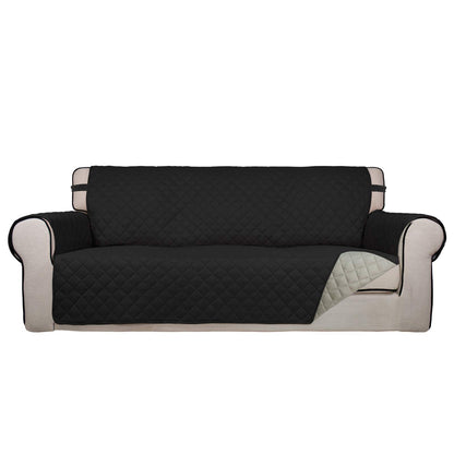 PureFit Reversible Quilted Sofa Cover Dog Couch Covers for Sofa, 66 in