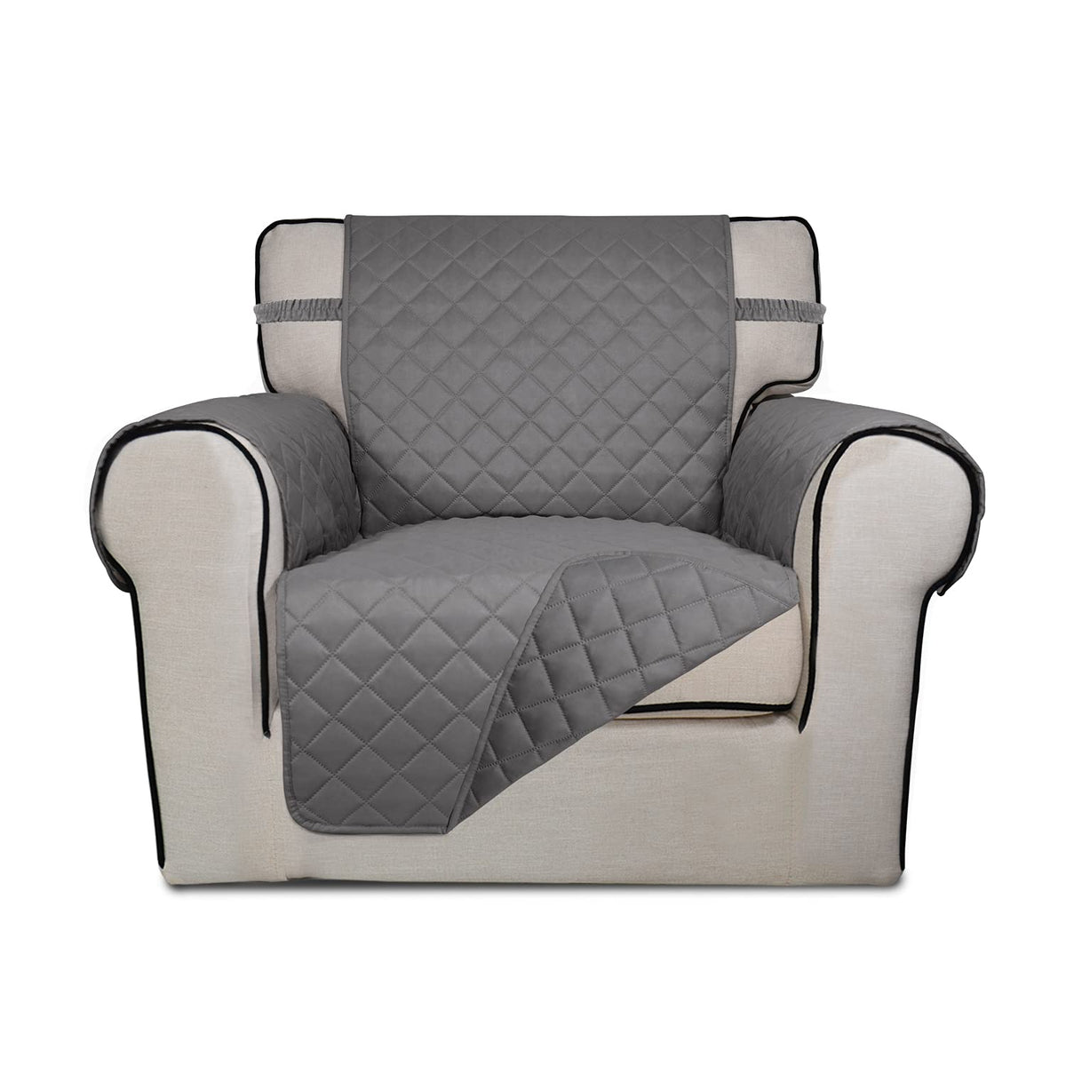 PureFit Reversible Quilted Sofa Cover Dog Couch Covers for Sofa, 66 in