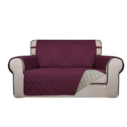 PureFit Reversible Quilted Sofa Cover Dog Couch Covers for Sofa, 66 in
