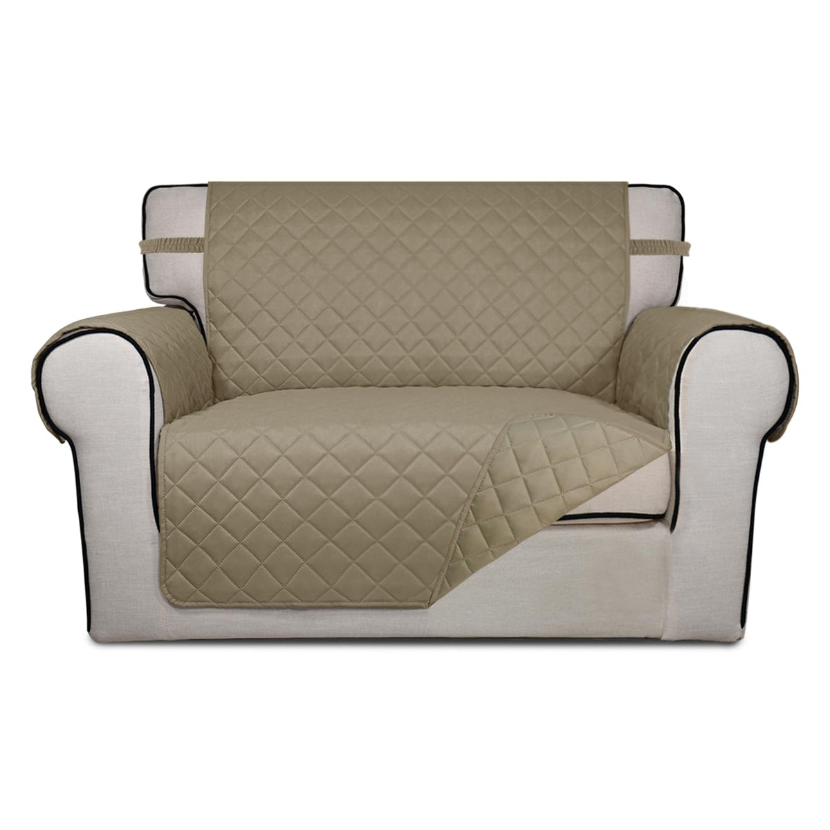 PureFit Reversible Quilted Sofa Cover Dog Couch Covers for Sofa, 66 in