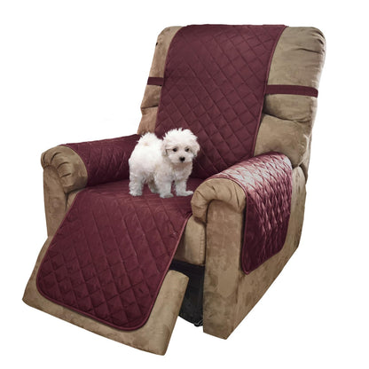 U-NICE HOME Reversible Sofa Cover Couch Cover for Dogs, Coffee/Beige