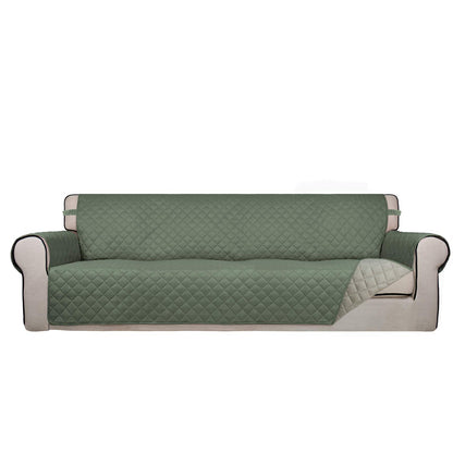 PureFit Reversible Quilted Sofa Cover Dog Couch Covers for Sofa, 66 in