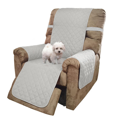 U-NICE HOME Reversible Sofa Cover Couch Cover for Dogs, Coffee/Beige