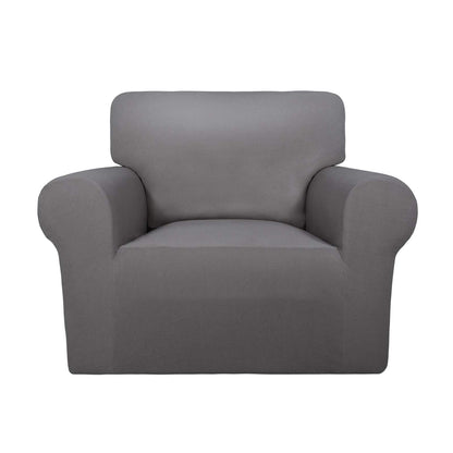 PureFit Stretch Couch Covers for Sofa Large Sofa Slipcovers Dark Gray