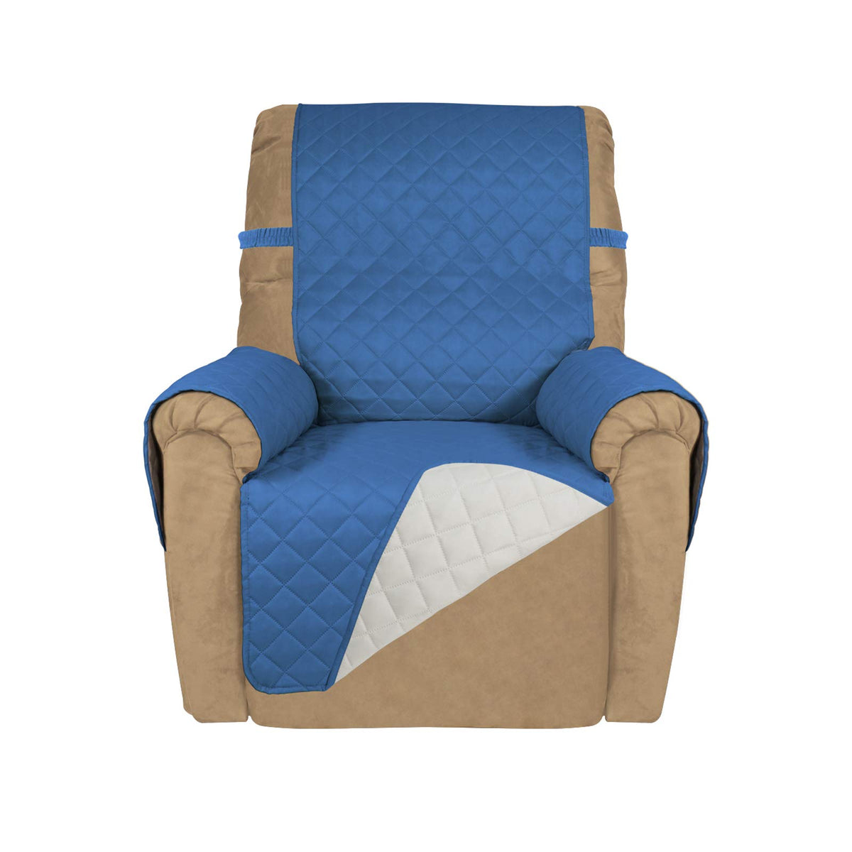 PureFit Reversible Quilted Sofa Cover Dog Couch Covers for Sofa, 66 in