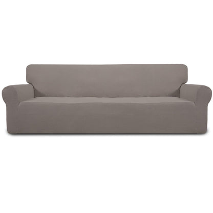 Easy-Going Stretch Couch Covers for Sofa Washable Large Black