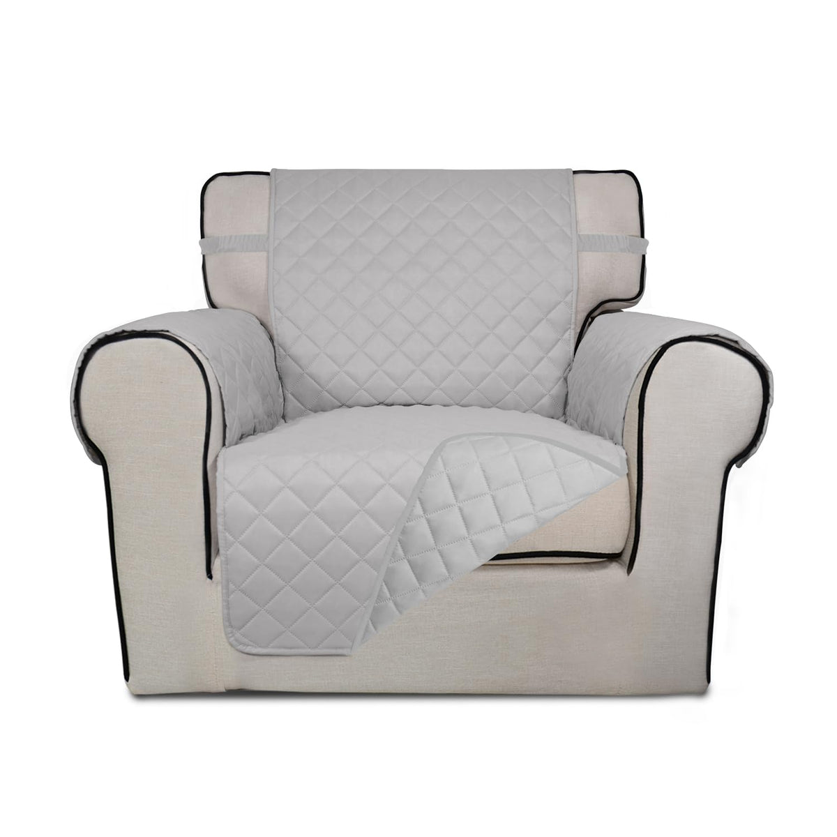 PureFit Reversible Quilted Sofa Cover Dog Couch Covers for Sofa, 66 in