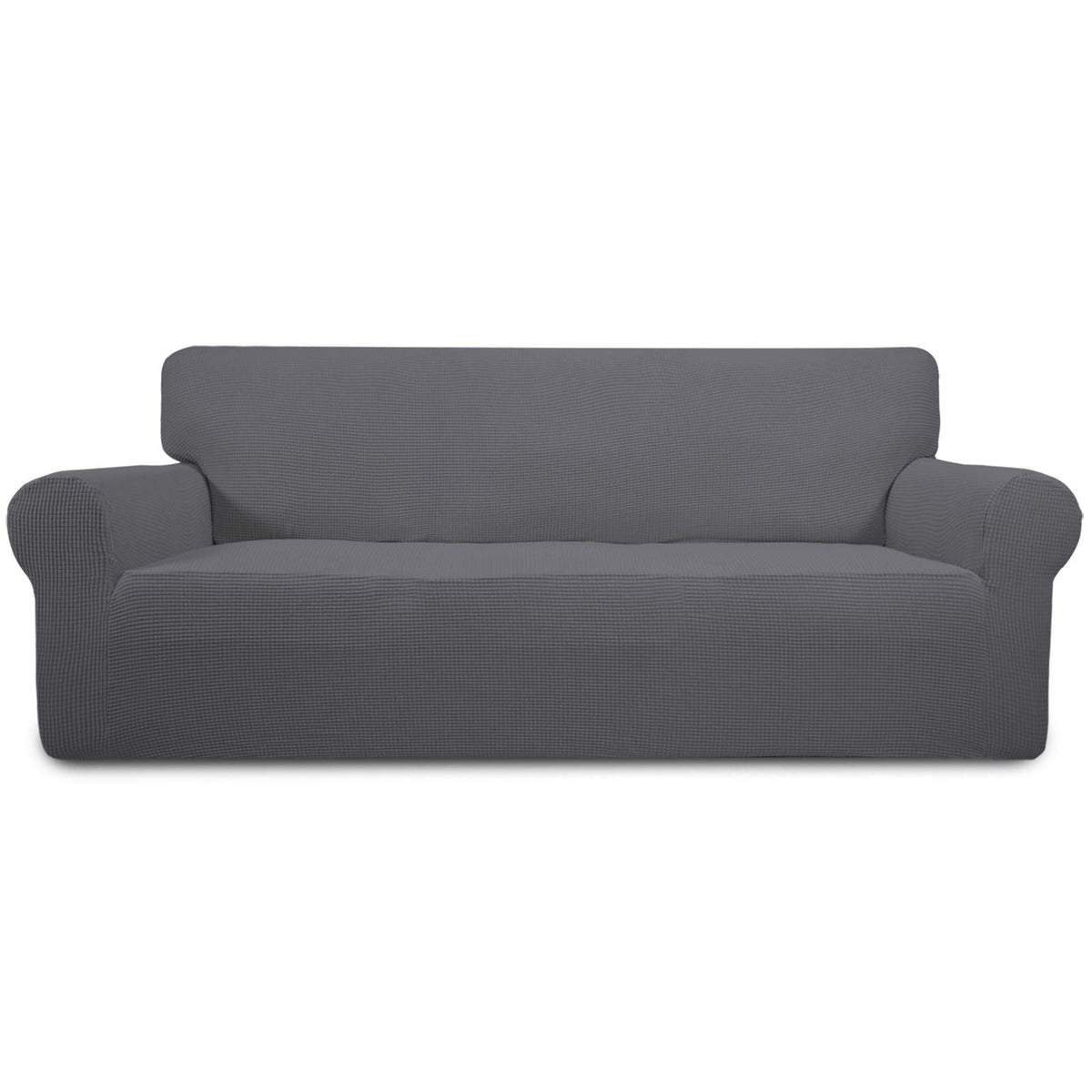 Easy-Going Stretch Couch Covers for Sofa Washable Large Black