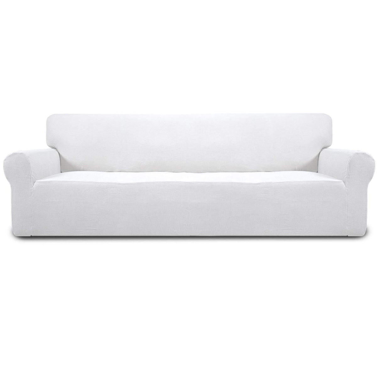 Easy-Going Stretch Couch Covers for Sofa Washable Large Black