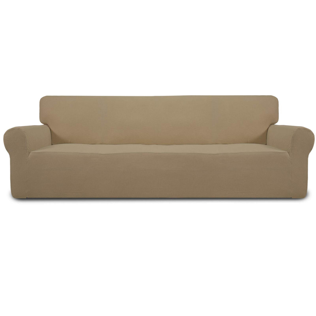 Easy-Going Stretch Couch Covers for Sofa Washable Large Black