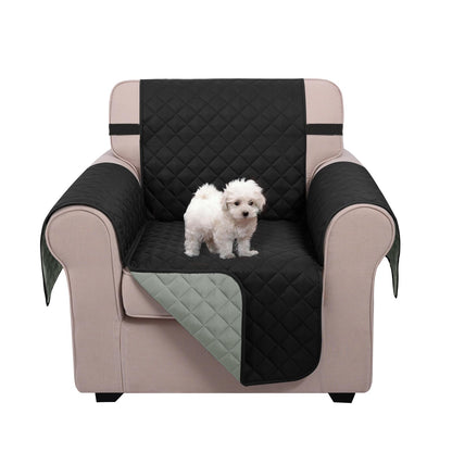 U-NICE HOME Reversible Sofa Cover Couch Cover for Dogs, Coffee/Beige