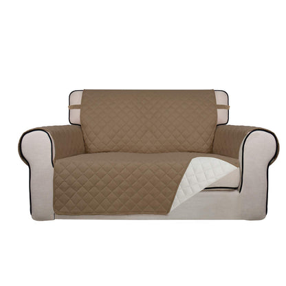 PureFit Reversible Quilted Sofa Cover Dog Couch Covers for Sofa, 66 in