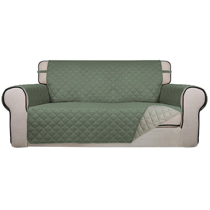 PureFit Reversible Quilted Sofa Cover Dog Couch Covers for Sofa, 66 in