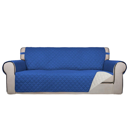 PureFit Reversible Quilted Sofa Cover Dog Couch Covers for Sofa, 66 in