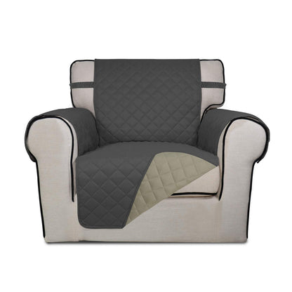 PureFit Reversible Quilted Sofa Cover Dog Couch Covers for Sofa, 66 in