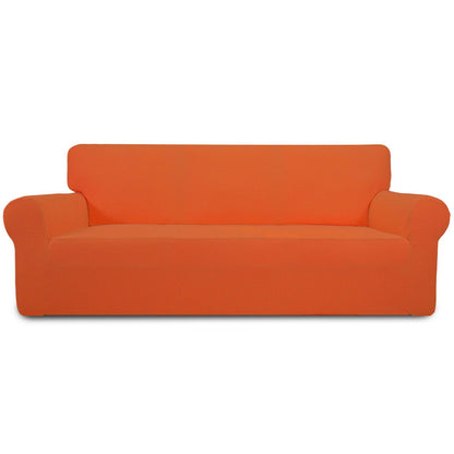 Easy-Going Stretch Couch Covers for Sofa Washable Large Dark Gray