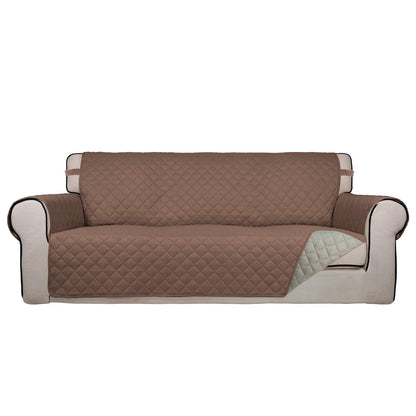 PureFit Reversible Quilted Sofa Cover Dog Couch Covers for Sofa, 66 in