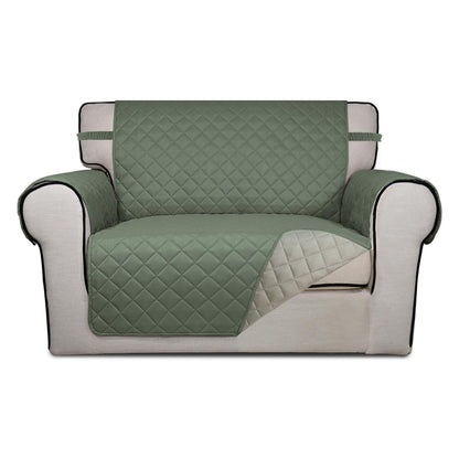 PureFit Reversible Quilted Sofa Cover Dog Couch Covers for Sofa, 66 in