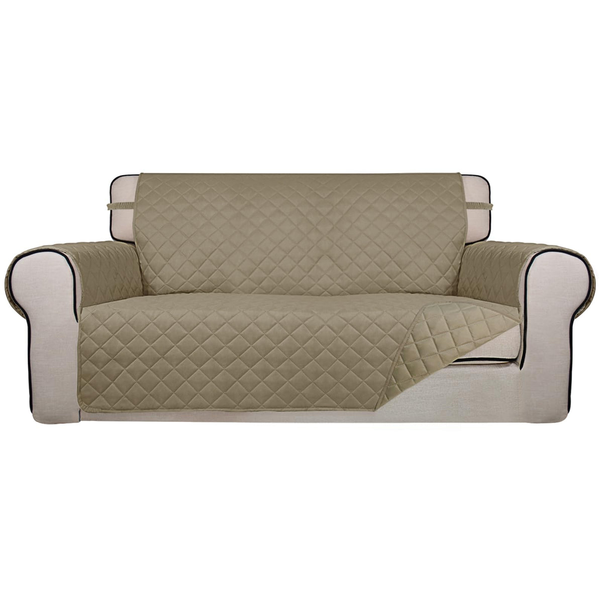 PureFit Reversible Quilted Sofa Cover Dog Couch Covers for Sofa, 66 in