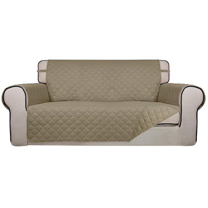 PureFit Reversible Quilted Sofa Cover Dog Couch Covers for Sofa, 66 in