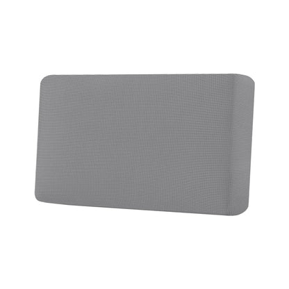 H.VERSAILTEX Super Stretch Individual Seat Cushion Covers Sofa Covers Couch Cushion Cover Slipcover Sets Thick Jacquard Textured Twill Fabric (3 Piece Sofa Cushion Covers, Grey)