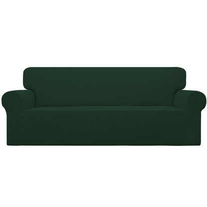 Easy-Going Stretch Couch Covers for Sofa Washable Large Dark Gray